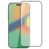iPhone 15 Plus 5D Full Glue kijelzővédő üvegfólia fekete-5905591410465 10 kép