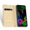 Dux Ducis Skin Pro fliptok LG G8 ThinQ arany-6934913079393 4 kép
