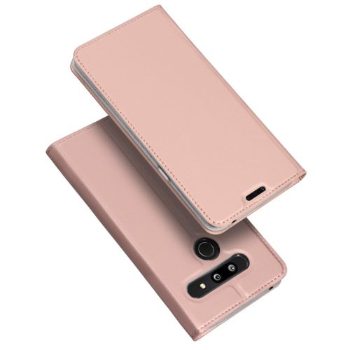 Dux Ducis Skin Pro fliptok LG G8 ThinQ pink-6934913079386 8 kép