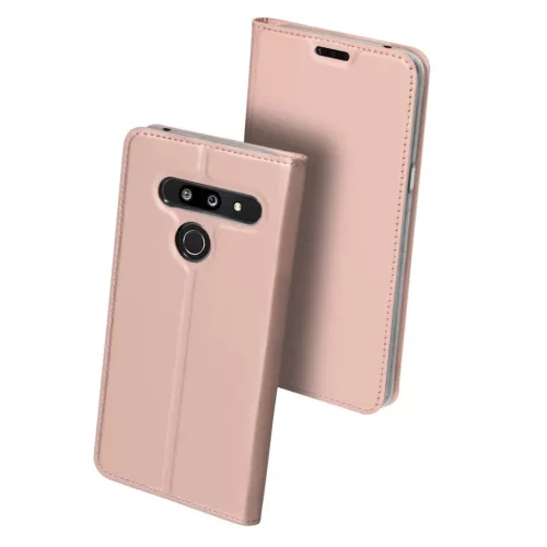 Dux Ducis Skin Pro fliptok LG G8 ThinQ pink-6934913079386 4 kép