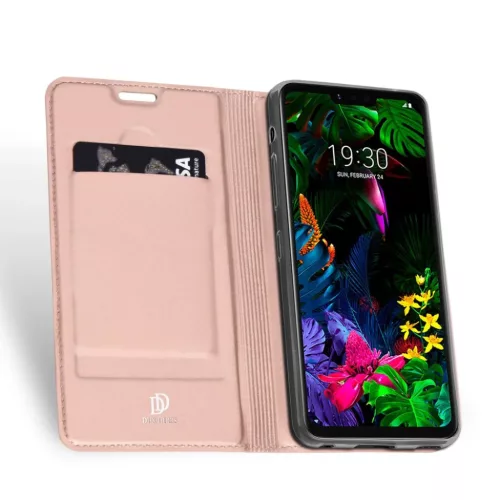 Dux Ducis Skin Pro fliptok LG G8 ThinQ pink-6934913079386 6 kép