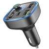 Borofone BC48 Broad FM Transmitter Bluetooth, MP3 2xUSB + Type C QC 3.-6941991104039 4 kép