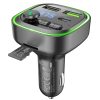 Borofone BC48 Broad FM Transmitter Bluetooth, MP3 2xUSB + Type C QC 3.-6941991104039 6 kép