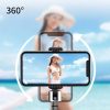 Selfie bot állvánnyal és bluetooth távirányítóval P70 fekete-5900217998570 4 kép