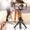 Selfie bot állvánnyal és bluetooth távirányítóval P70 fekete-5900217998570 5 kép