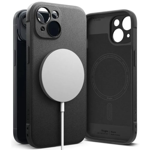 iPhone 15 Ringke Onyx Magnetic MagSafe kompatibilis tok fekete-8809919309325 1 kép