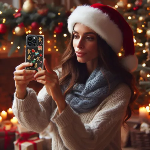 Samsung S23 Ultra Tel Protect Christmas Karácsonyi mintás tok design-5900217018544 3 kép
