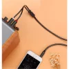 UGREEN AV116 kábel Jack 3,5 mm 2RCA 3 m fekete-6957303807086 5 kép