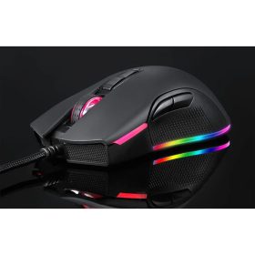 Motospeed V70 vezetékes gaming, gamer egér (fekete) RGB