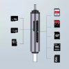 UGREEN CM304 USB + USB-C adapter SD + microSD kártyaolvasó fekete-6957303805860 4 kép