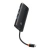 Baseus HUB Lite 5-Port USB-C - HDMI+USB3.0x3+PD fekete-6932172628369 8 kép