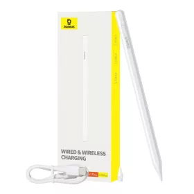   Baseus Active stylus Smooth Writing vezeték nélküli és vezetékes töltéssel fehér