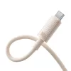 Baseus Habitat gyorstöltő kábel USB - USB-C 1m 100W rózsaszín-6932172642983 4 kép