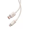 Baseus Habitat gyorstöltő kábel USB - USB-C 1m 100W rózsaszín-6932172642983 5 kép