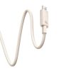 Baseus Habitat gyorstöltő kábel USB - USB-C 2m 100W rózsaszín-6932172643003 5 kép