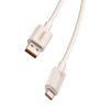 Baseus Habitat gyorstöltő kábel USB - USB-C 2m 100W rózsaszín-6932172643003 6 kép