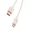 Baseus Habitat gyorstöltő kábel USB - USB-C 2m 100W rózsaszín-6932172643003 6 kép
