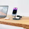 Tech-Protect QI15W A27 3 az 1-ben MagSafe-kompatibilis vezeték nélk�-9490713934586 4 kép