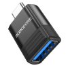 Borofone BV18 Type C - USB adapter OTG fekete-6941991104015 8 kép