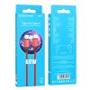 Borofone Sharp BX87 Type C - Type C kábel PD 60W 1m piros-6974443389074 4 kép