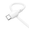 Borofone BX93 Super Power Type C - Type C kábel 60W 3A 0,25m fehér-6941991107818 5 kép