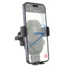 Borofone BH92 Grand autós telefontartó szellőzőrácshoz fekete-6941991103681 1 kép