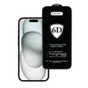 iPhone 15 Pro 6D Kijelzővédő 9H Üvegfólia fekete-5900217017257 5 kép