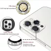 iPhone 15/15 Plus Diamond kameralencsevédő üvegfólia fekete-5900217018063 3 kép
