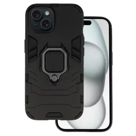 iPhone 15 Plus Ring Armor tok kihajtható támasszal fekete-5900217992660 9 kép