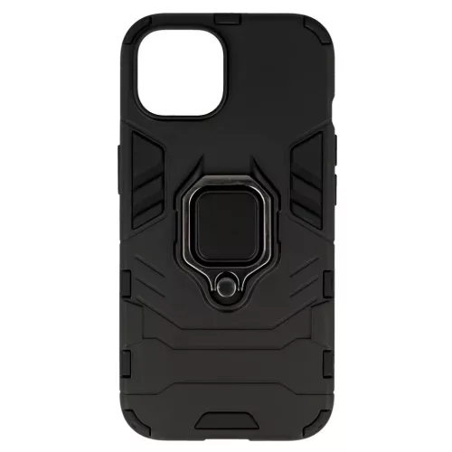 iPhone 15 Plus Ring Armor tok kihajtható támasszal fekete-5900217992660 8 kép