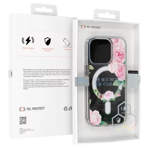 iPhone 11 Tel-Protect Flower tok MagSafe kompatibilis (design 1)-5900217982517 4 kép