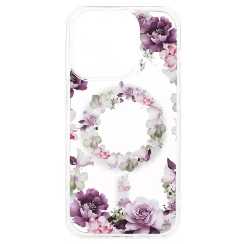 iPhone 13 Pro Tel-Protect Flower tok MagSafe kompatibilis (design 6)-5900217021087 5 kép