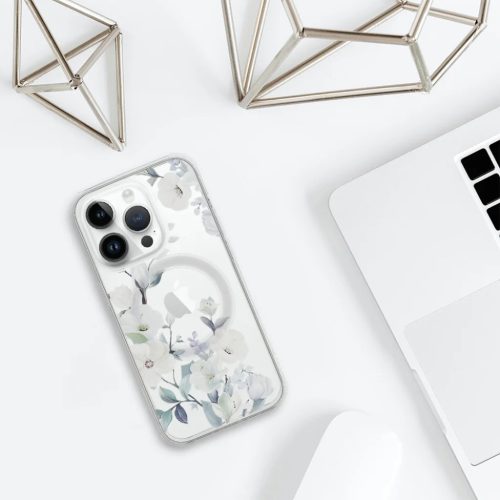 iPhone 13 Tel-Protect Flower tok MagSafe kompatibilis (design 4)-5900217020998 4 kép