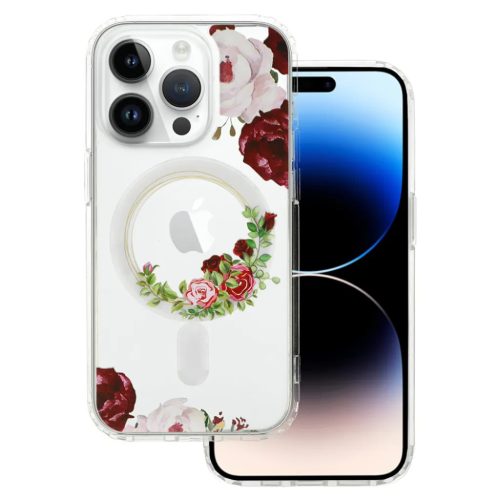 iPhone 14 Pro Tel-Protect Flower tok MagSafe kompatibilis (design 2)-5900217982821 7 kép
