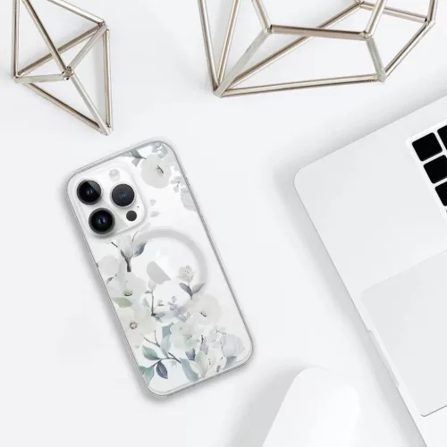 iPhone 15 Pro Tel-Protect Flower tok MagSafe kompatibilis (design 4)-5900217014133 4 kép