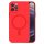 iPhone 15 TEL PROTECT MagSilicone tok piros-5900217993346 2 kép