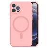 iPhone 15 TEL PROTECT MagSilicone tok világos rózsaszín-5900217993360 1 kép
