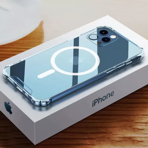 iPhone 15 Pro Max TEL PROTECT MagSilicone tok átlátszó-5900217993520 6 kép