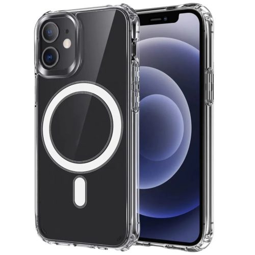 iPhone 15 TEL PROTECT MagSilicone tok átlátszó