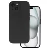 iPhone 15 Matt TPU tok fekete