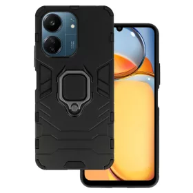 Xiaomi Redmi 13C Ring Armor tok kihajtható támasszal fekete-5900217121893 1 kép