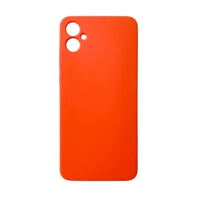 Samsung Galaxy A05 Tel Protect Silicone Premium tok narancs-5900217030300 2 kép