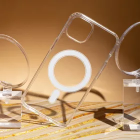 iPhone 13 Anti Shock 1.5mm MagSafe kompatibilis tok átlátszó-5900495033567 2 kép