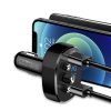 XO BCC02 Bluetooth FM transmitter MP3 autós töltő 15W fekete-6920680876808 1 kép
