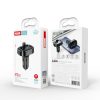 XO BCC02 Bluetooth FM transmitter MP3 autós töltő 15W fekete-6920680876808 2 kép