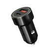 XO autós töltő CC32 PD QC 3.0 20W 1xUSB 1xUSB-C fekete-6920680875887 1 kép