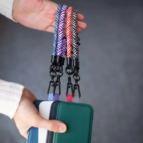 Univerzális csuklópánt lila mobiltelefon tokhoz-5907457711068 9 kép