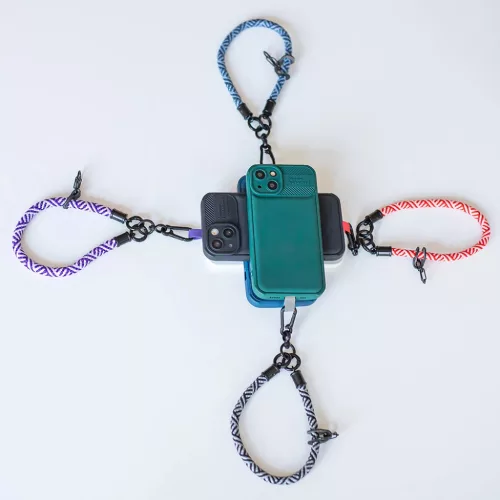 Univerzális csuklópánt lila mobiltelefon tokhoz-5907457711068 10 kép