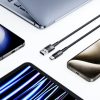 Tech-Protect Ultraboost USB - Type C kábel 66W 6A 3m szürke-9319456607352 3 kép