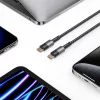 Tech-Protect Ultraboost Type C - Type C kábel PD 100W 5A 0.5m szürke-9319456607642 3 kép